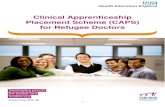 Clinical Apprenticeship Placement Scheme (CAPS) for ... · Clinical Apprenticeship Placement Scheme (CAPS) for Refugee Doctors S . CAPS Handbook Sep19 2 ... 5 Educational Programme