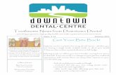 Toothsome News from Downtown Dental Get Your Bite Back! · 2018. 9. 7. · Get Your Bite Back! Implants can be a solution for many dental issues - whether you are missing a single