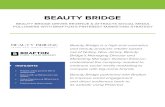 BEAUTY BRIDGE - Brafton€¦ · Beauty Bridge is a high-end cosmetics and beauty products retailer based out of Nutley, New Jersey. Beauty Bridge’s Managing Director and Marketing