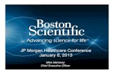 JP Morgan Healthcare Conference January 8, 2013/media/... · 3 Boston Scientific @ JP Morgan HealBoston Scientific @ JP Morgan HealBoston Scientific @ JP Morgan Healthcare Conference,