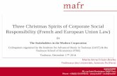 Three Christmas Spirits of Corporate Social Responsibility ... · i. the ghost of christmas past: the consideration of stakeholders in the company by continental law ii. the ghost