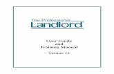  · Table of Contents i Professional Landlord Training 2015 Table of Contents Introduction About This Manual