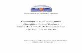 Economic cum Purpose Classification of Budget Himachal ...himachalservices.nic.in/economics/pdf/EconomicCum... · with a view to study the inter-relationship of expenditure under