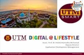 DIGITAL @ LIFESTYLE · Digital Lifestyle initiative focusing the linking Internet of Things (IoT) to The Internet of Campus • To provide better quality of life and campus environment