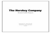 Brand Audit Report€¦ · The company originated in 1894 when the candy-manufacturer Milton Hershey decided to create a milk chocolate coating for his caramels. ... increases in
