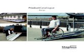 ProductCatalogue - hlshealthcare.com.au€¦ · The ramps have just one simple folding joint, making it easy for both users and helpers to use them. Its lightweight design (for 700