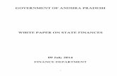 WHITE PAPER ON STATE FINANCES - :: Meeseva Official Portal - Government of Andhra Pradeshap.meeseva.gov.in/DeptPortal/Download-lat/Whitepaper Finance AP Govt.pdf · Andhra Pradesh