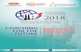 INTERNATIONAL COACHING CONFERENCE 2018...In line with the theme, ‘Expanding the Horizons of Coaching’, the conference will showcase the various, applications of coaching, tools