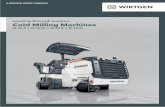 Leading through passion. Cold Milling Machines€¦ · COLD MILLING MACHINE WITH BEST-IN-CLASS MANOEU-VRABILITY AND OPERATING SPEED Manoeuvrable and fast-working cold milling machines