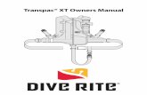 Transpac® XT Owners Manual - Dive Rite | SCUBA Diving ......such as: cylinder(s), regulator(s), pressure gauge. The Dive Rite BCs described in this manual can be used with SCUBA components