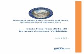 State Fiscal Year 2019–20 Network Adequacy Validationdhcfp.nv.gov/.../AdminSupport/Reports/NV2019-20_NAV_Report_F1.pdf · 1. Overview and Methodology Overview Under the contract