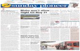 English News Paper | Breaking News | Latest Today News in ...€¦ · it will not allow air travel till the ... flight, also because Delhi-Mumbai is considered to be the ... (PRO)