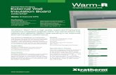 Product Speciﬁ cations External Wall Insulation Board · Each EWI system supplier must refer to the published physical propert ies and standards to which Xtratherm EWB/EPSP is manufactured