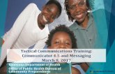 Tactical Communications Training: Communicator 4.5 and ......Mar 08, 2017  · Communicator! NXT 4.5.0 Creators can do everything that an Administrator can do in the system, except