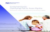 Endometriosis: Clarifying Facts from Myths...Endometriosis is a disorder that affects your reproductive organs and menstrual cycle. The tissue that lines the uterus is called the endometrium.