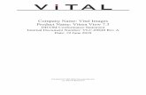Company Name: Vital Images Product Name: Vitrea View 7 · SOP Class, Computed Radiography Image Storage SOP Class. Application Entity (AE) – an end point of a DICOM information