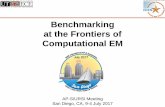 Benchmarking at the Frontiers of Computational EMusers.ece.utexas.edu/~yilmaz/CEM_APPLICATIONS/yilmaz_apsursi2017.pdfBenchmarking . at the Frontiers of Computational EM. AP-S/URSI