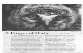 A Finger of Owls - WordPress.comburning West. My neighbors and I realize that fires are an expected risk - though never a welcome one for the privilege ofliving in the woods. But we