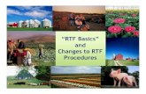 “RTF Basics” and Changes to RTF Procedures · boards do not have carte blanche to impose their views. Because the authority of the CAB is not unfettered when settling disputes