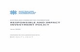 New ACF Responsible and Impact Investment Policy 2 · 2020. 9. 18. · ACF Responsible and Impact Investment Policy 3 ACF’s Purpose: Creating a Fairer Australia by Activating a