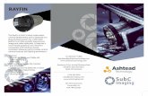SubC Imaging Ashtead Brochure...1-709-702-0395 sales@subcimaging.com 327 Memorial Drive Clarenville, NL A5A 1R8 Canada +44 (0)1224 771888 aberdeen@ashtead-technology.com Discovery