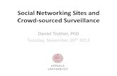 Social Networking Sites and Crowd-sourced Surveillanceethicj/Organisatonal...Social Networking Sites and Crowd-sourced Surveillance Daniel Trottier, PhD Tuesday, November 20th 2012