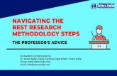 Navigating the Best Research Methodology steps? The Professor's Advice