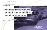 Automotive and mobility solutions · BOOST the region’s economic appeal ASSIST in maintaining and improving economic activity and employment in the region ... Lyon Saint-Exupéry