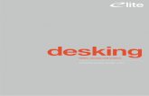 2020 Elite Desking Specification Guide (LR) · Elite purchased a showroom in the afﬂuent and trendy suburb of Islington, London. Sales and an extended arm of the design planning