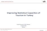 Improving Statistical Capacities of Tourism in Turkey · TURKISH STATISTICAL INSTITUTE Social Sector Statistics Department Tourism Statistics Group Studies on Tourism Satellite Accounts