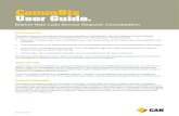 CommBiz User Guide....006-XXX 010517 CommBiz User Guide: Market Rate Loan Service Request: Consolidation  Commonwealth Bank of Australia 2017 ABN 48 123 123 124 AFSL 234945