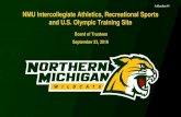 Addendum #1 NMU Intercollegiate Athletics, Recreational ... 1...U.S. Olympic Training Site 2015-16 Highlights September 27, 2015 NMU-OTS weightlifting team wins University National