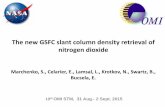 The new GSFC slant column density retrieval of nitrogen dioxideprojects.knmi.nl/omi/documents/presentations/2015/ostm19/monda… · spectral patterns good performance in the SAA region.