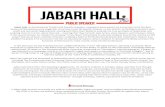 Astronomical thinker | powerful speaker | Jabari Halljabarihall.com/wp-content/uploads/2018/02/Jabari-Hall-Speaker-Prop… · Jabari Hall, an Astronomical Thinker and Powerful Speaker,