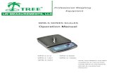 MRB-S SERIES SCALES€¦ · MRB-S Operation Manual 7 Rev 2, 08.29.2019 Functions The MRB-S Series are high-quality electronic precision weighing scales designed to function as counting