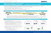 QuickSwitch Custom Tetramer Kits - Nature Biotech · - When using the standard protocol, each kit is sufﬁcient for custom tetramers for 10 different peptide sequences. Each peptide