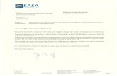 National Aviation Authority - EASA on a... · EXPORT CERTIFICATE OF AIRWORTHINESS No. EASA.ECofA.0/431 This certificate certifies that the aircraft identified oerow~~rticularly described