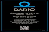 Quick Guide for Dario LC Blood Glucose Monitoring System€¦ · Slide your thumb back on the ridged orange panel to release the Dario LC ® meter. Grasp the meter with two fingers