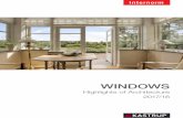 WINDOWS - Internorm · Design styles home pure ambiente ENERGY PERFORMANCE < with standard triple glazing < with energy-optimised double glazing Slim profiles give you additional