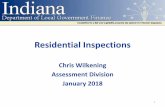 Residential Inspections - Indiana - Wilkening Presentation... · questions regarding the property’s interior and floorplan. •Helpful when determining foundations, bathrooms, ...