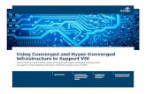 Using Converged and Hyper-Converged Infrastructure to ...docs.media.bitpipe.com/io_13x/io_132542/item... · BASICS COMPARE TOP VENDORS’ HCI OFFERINGS HCI SYSTEMS PUT VDI ON CRUISE