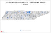 ECD TN Emergency Broadband Funding Grant Awards · 2020. 8. 24. · TN Emergency Broadband Funding Awards Tennessee. DenerObW61JÇ ECOUOW!C DGbSLÇUJGlJÇ . Created Date: 20200824102144-06