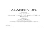 ALADDIN JR. - National Youth Theater · ALADDIN JR. Music by Alan Menken Lyrics by Howard Ashman, Tim Rice and Chad Beguelin Book by Chad Beguelin Based on the Disney film written