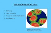 • History • Mechanisms • Clinical considerations • Resistanceguralnl/gural/318antimicrobialdrugs.pdfAntiprotozoals - synthetic Antivirals - synthetic Understand specificity