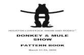 DONKEY & MULE SHOW...DONKEY & MULE SHOW PATTERN BOOK March 21-22, 2020 Created Date 1/13/2020 6:05:05 AM ...