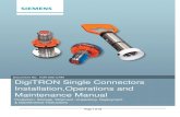 DigiTRON Single Connectors - assets.new.siemens.com€¦ · Connectors are designed & qualified to withstand vibration that occurs during transportation and to withstand being dropped