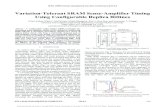 Variation-Tolerant SRAM Sense-Amplifier Timing Using ...xinli/papers/2008_CICC_sram.pdf · the replica wordline (RWL) signal is asserted turning on a fixed number of replica driver