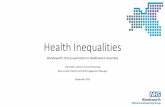 Health Inequalities - Healthwatch Wandsworth · health inequalities report to ensure a reliable and complete picture. Reducing barriers to accessing healthcare for Wandsworth Project