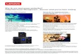 Why do you need power protection? Integrated Power ...powerquality.eaton.com/lenovo/pdfs/WhydoyouneedaUPS.pdf · You need more than a surge protector. Surge suppressors take care
