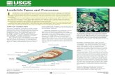 Landslide Types and Processes...Landslide Types and Processes Printed on recycled paper L andslides in the United States occur in all 50 States. The primary regions of landslide occurrence